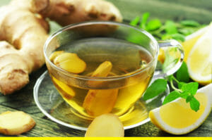 ginger herbal tea